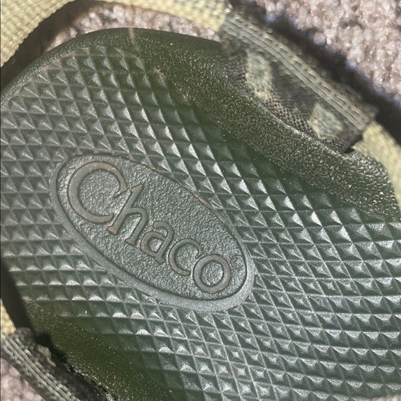 Chaco Green Strappy Sandals - Picture 3 of 4